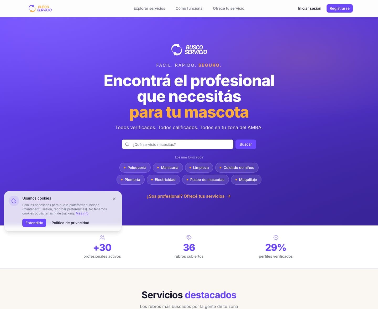 BuscoServicio