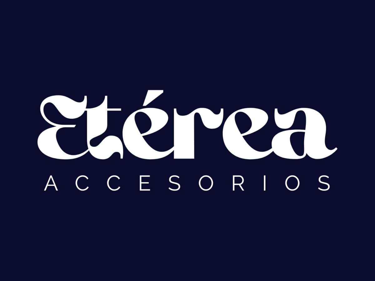 Etérea Accesorios, the wordmark.