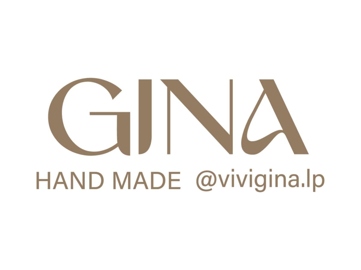 GINA hand made, the logotype.